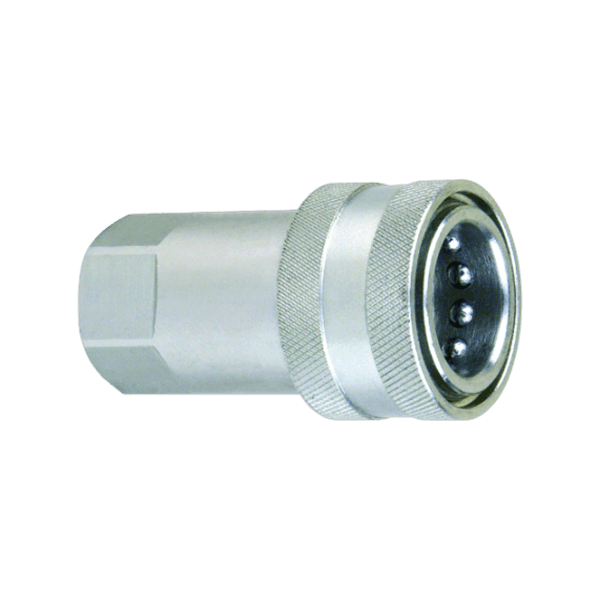 75 SERIES HYDRAULIC QUICK COUPLING (CARBON STEEL) ISO-7241-A, POPPET VALVE