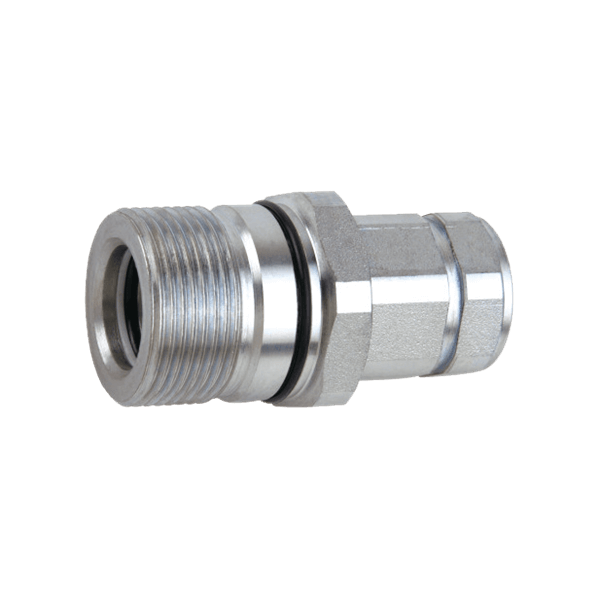 87 SERIES HIGH PRESSURE SCREW-TO-CONNECT COUPLING (CARBON STEEL) POPPET VALVE, ISO 14541,COUPLER