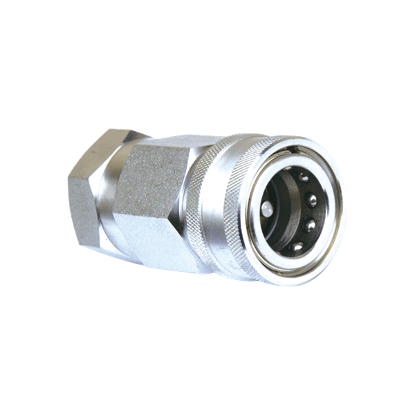 102 SERIES HYDRAULIC SPECIAL QUICK COUPLING (CARBON STEEL) POPPET VALVE