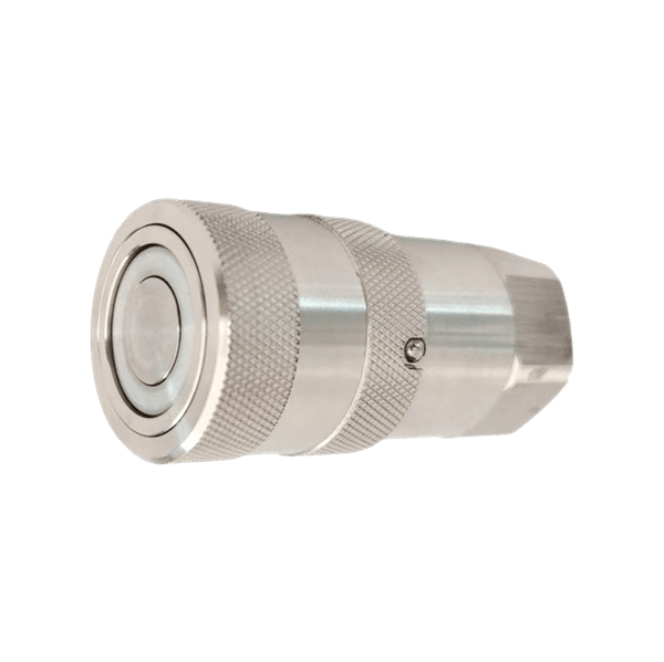 93 SERIES FLAT FACE COUPLING ,AISI 316  ISO-16028 AND HTMA STANDARD, PLUG