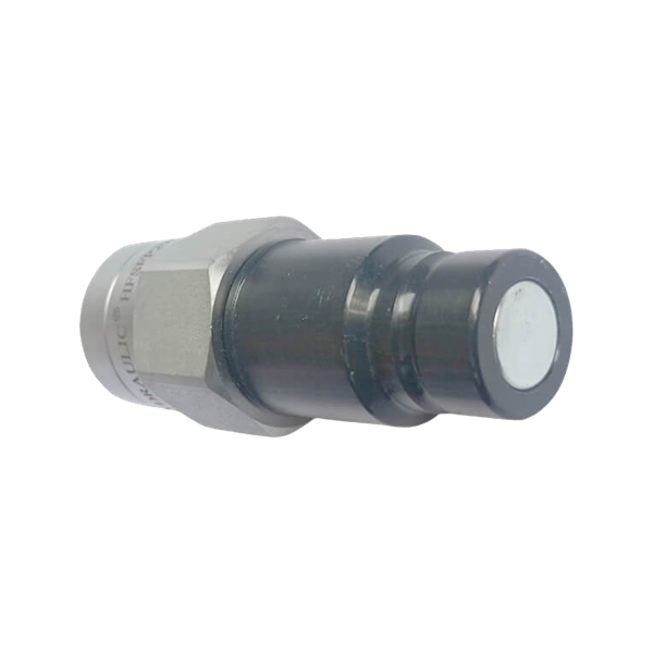 296 SERIES FLAT FACE COUPLING (CARBON STEEL), ISO-16028 STANDARD, CONNECT UNDER PRESSURE, PLUG