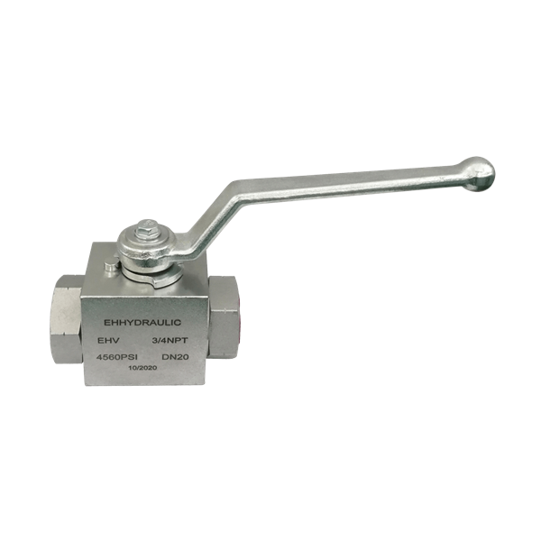 EHV SERIES 2-WAY HIGH PRESSURE BALL VALVE (CARBON STEEL)