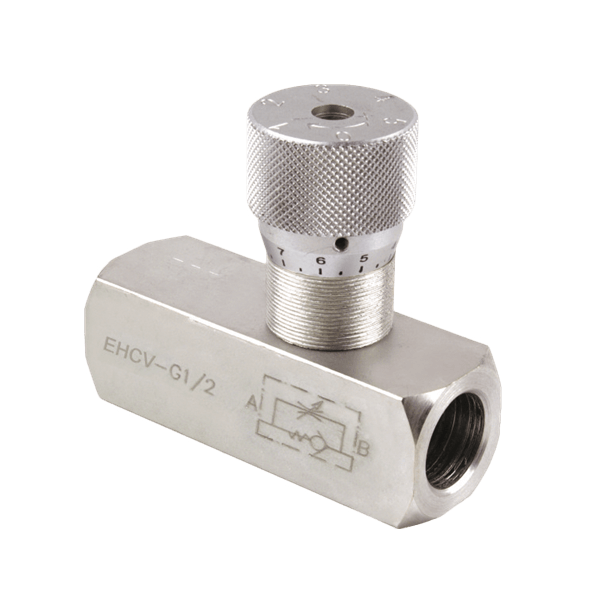 EHCV SERIES FLOW CONTROL CHECK VALVE (CARBON STEEL)