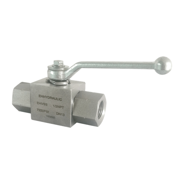 EHVSS SERIES 2-WAY HIGH PRESSURE BALL VALVE (AISI 316)