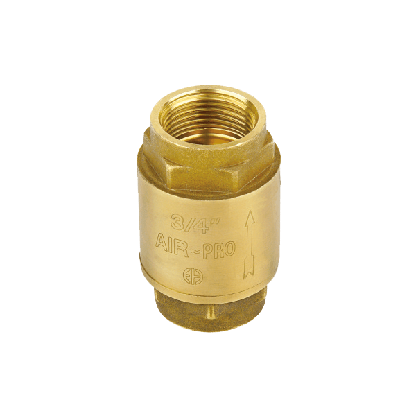 CHECK VALVE, Y-STRAINER, HOSE TAIL